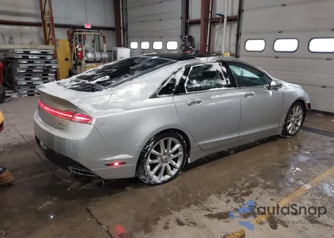 2016 Lincoln Mkz из США, поврежденный, VIN 3LN6L2JK4GR617355